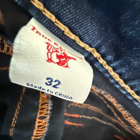 Low Rise Skinny Stretch Dark Blue STELLA Jeans by True Religion - 32 - Picture 8 of 12